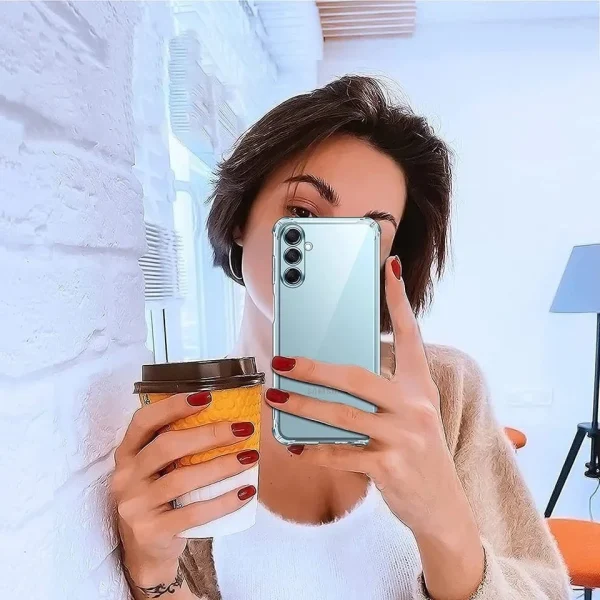 Samsung A16 Back Cover - Shockproof Clear Case - Image 7