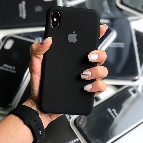 iPhone Silicone Case - (Black) - Image 4