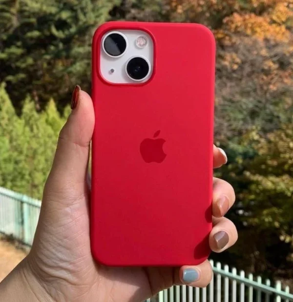 iPhone Silicone Case - (Red) - Image 7