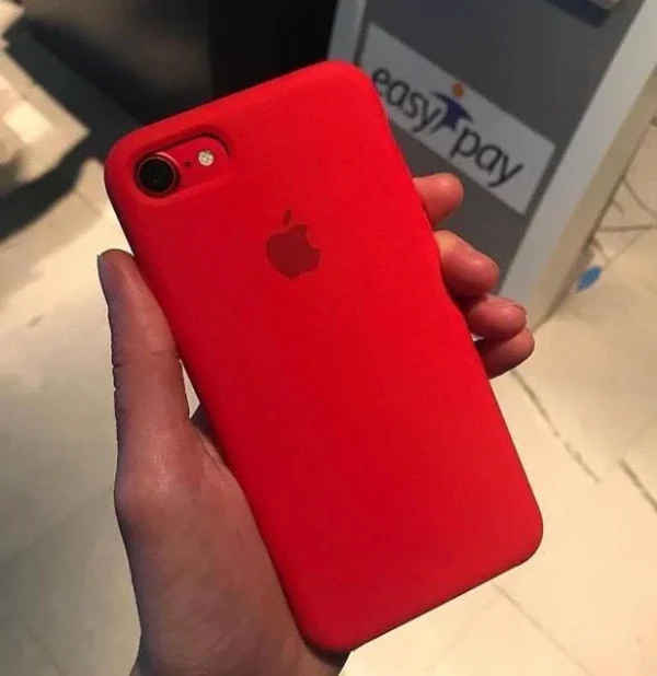 iPhone Silicone Case - (Red) - Image 6