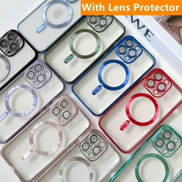 Luxury MagSafe Case For iPhone 16 15 14 13 12 11 Pro Max SE 2020 Back Cover For Girls Boys Design Backcover - Image 21