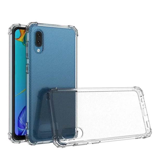 Samsung M02 / A02 Back Cover - Shockproof Clear Case
