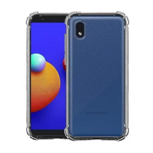Samsung A01 Core / M01 Core Back Cover - Shockproof Clear Case