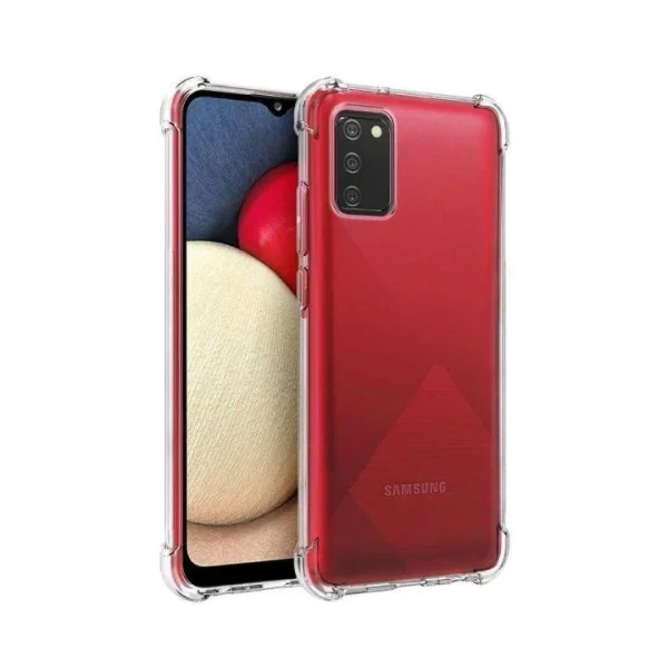 Samsung A03S / M03S Back Cover - Shockproof Clear Case - Image 5