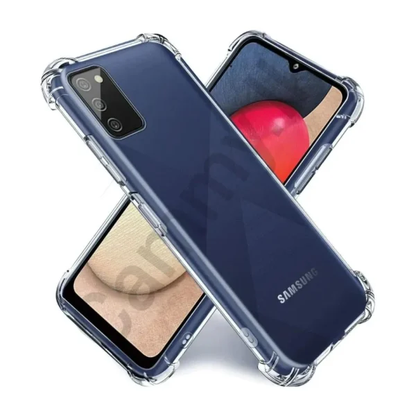 Samsung A03S / M03S Back Cover - Shockproof Clear Case - Image 6