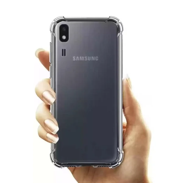 Samsung A2 Core Back Cover - Shockproof Clear Case - Image 3