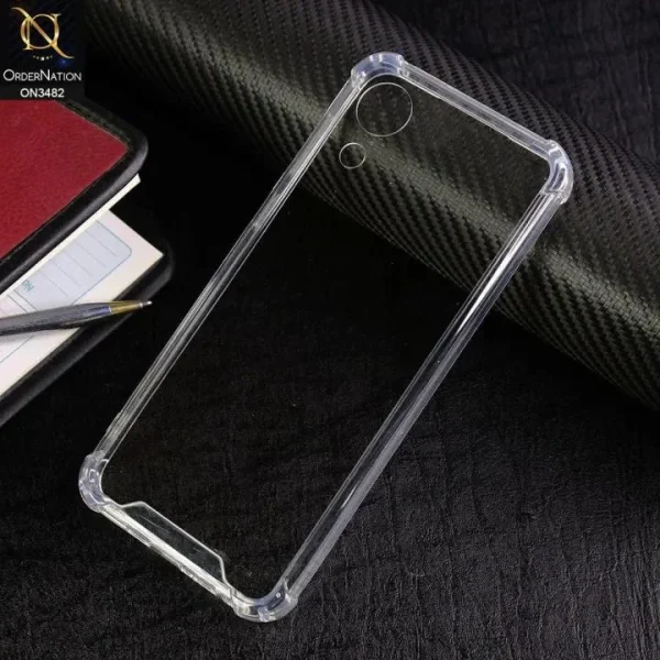 Samsung A03 Core/ A04 Core / M03 Core Back Cover - Shockproof Clear Case - Image 2