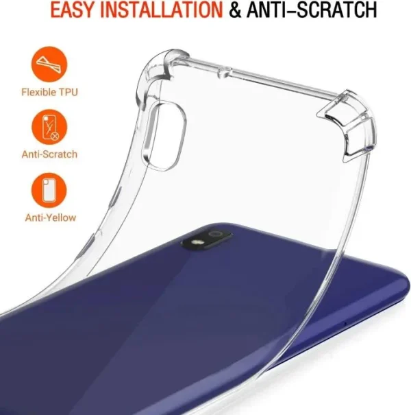 Samsung A10 / M10 Back Cover - Shockproof Clear Case - Image 4