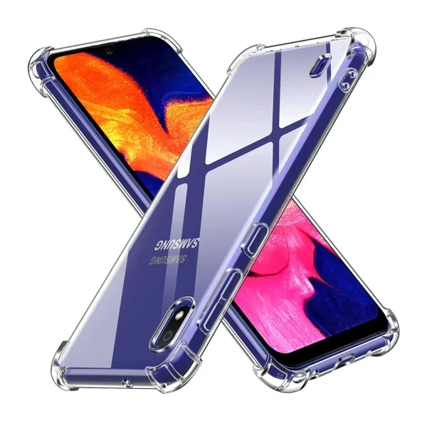 Samsung A10 / M10 Back Cover - Shockproof Clear Case