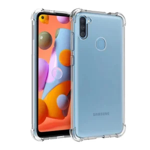 Samsung A11 / M11 Back Cover - Shockproof Clear Case