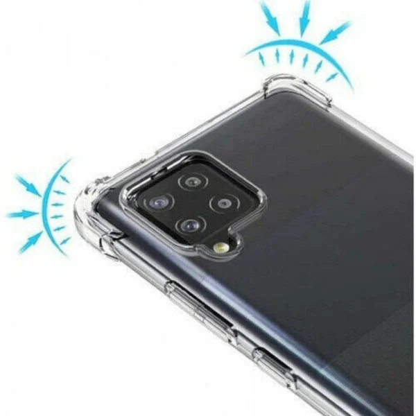 Samsung A12 / M12 Back Cover - Shockproof Clear Case - Image 8