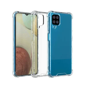 Samsung A12 / M12 Back Cover - Shockproof Clear Case