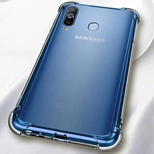 Samsung A20 / A30 / M10S Back Cover - Shockproof Clear Case - Image 3