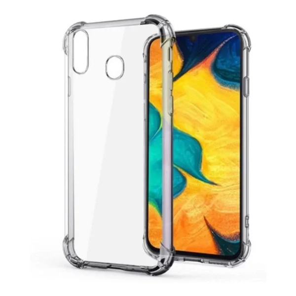 Samsung A20 / A30 / M10S Back Cover - Shockproof Clear Case - Image 5