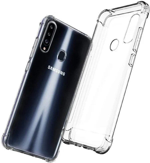 Samsung A20S Back Cover - Shockproof Clear Case - Image 7