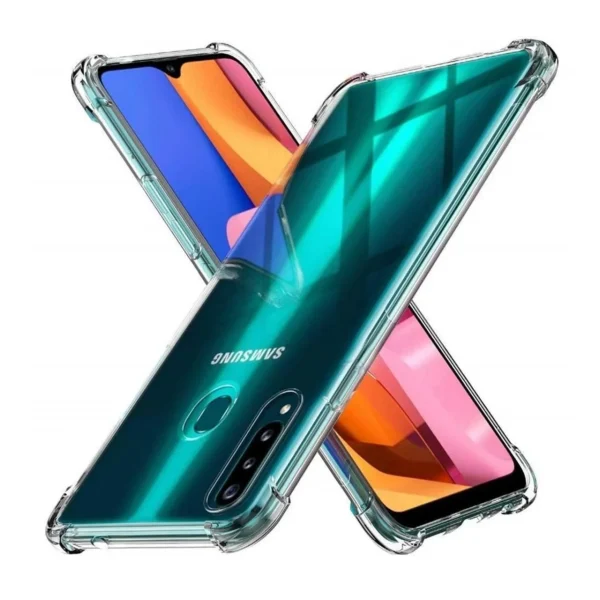 Samsung A20S Back Cover - Shockproof Clear Case - Image 8