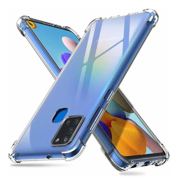 Samsung A21S Back Cover - Shockproof Clear Case - Image 7