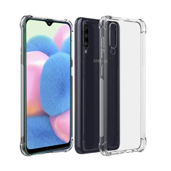 Samsung A50 / A50S / A30S Back Cover - Shockproof Clear Case
