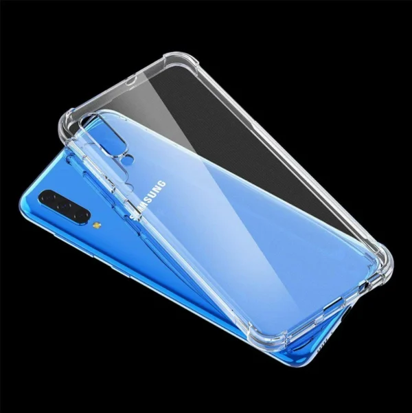Samsung A50 / A50S / A30S Back Cover - Shockproof Clear Case - Image 3