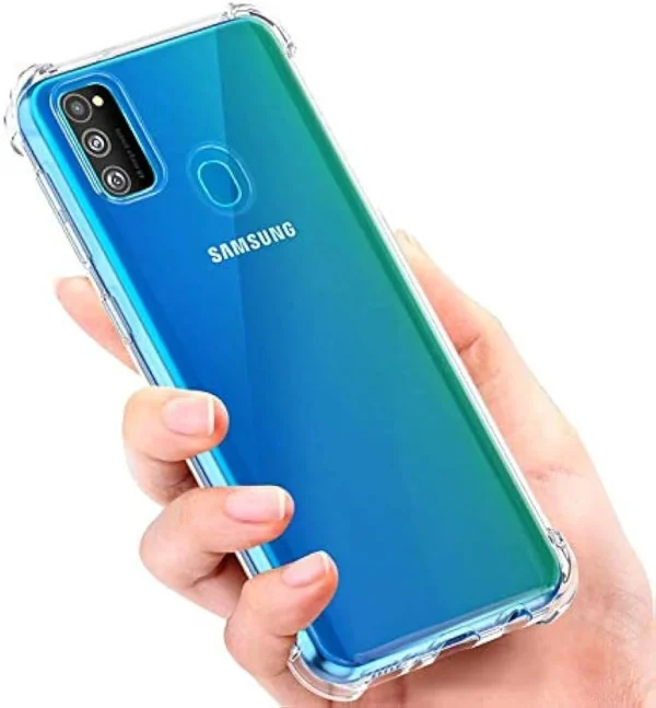 Samsung M21 / M30S Back Cover - Shockproof Clear Case - Image 4