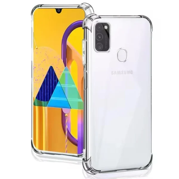 Samsung M21 / M30S Back Cover - Shockproof Clear Case - Image 7