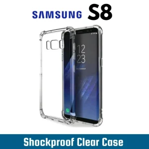 Samsung Galaxy S8 Back Cover - Shockproof Clear Case