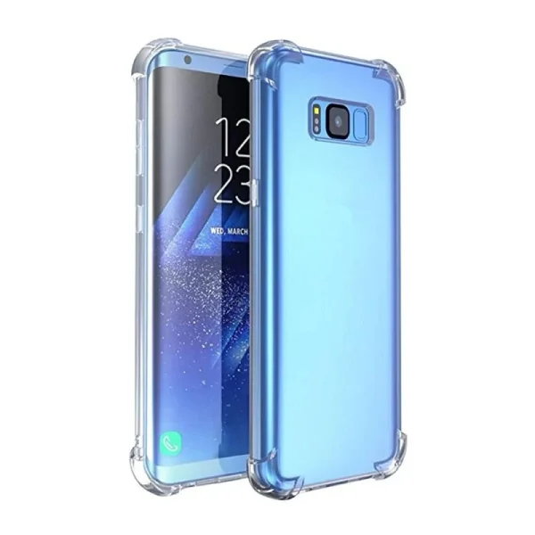 Samsung Galaxy S8 Back Cover - Shockproof Clear Case - Image 7