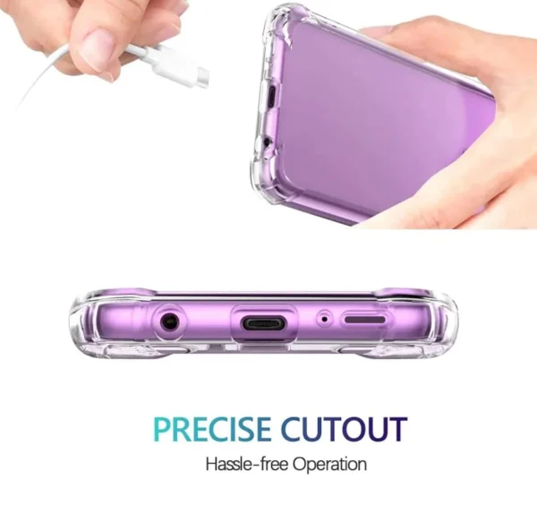 Samsung Galaxy S9 Back Cover - Shockproof Clear Case - Image 4