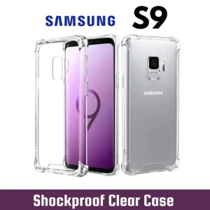 Samsung Galaxy S9 Back Cover - Shockproof Clear Case