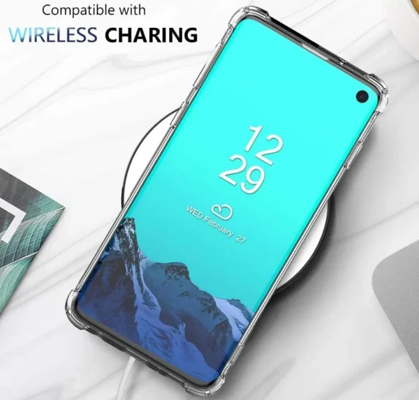 Samsung Galaxy S10 5G Back Cover - Shockproof Clear Case - Image 7