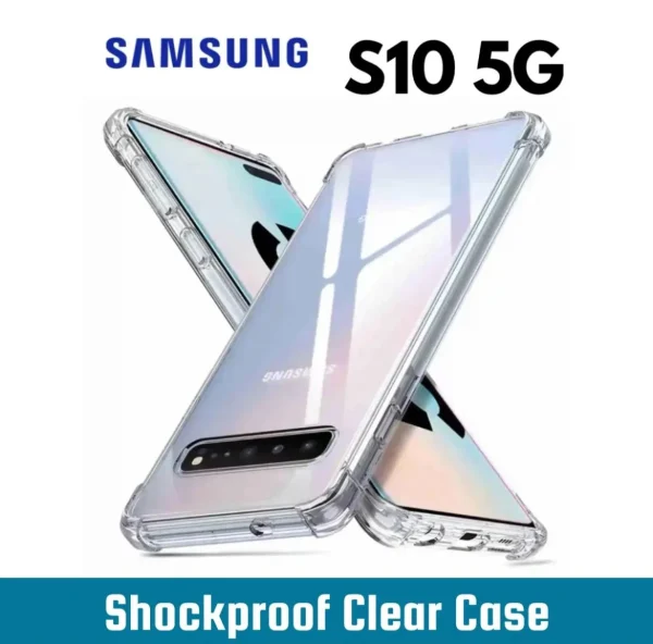 Samsung Galaxy S10 5G Back Cover - Shockproof Clear Case
