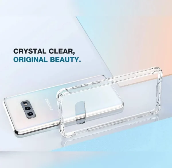 Samsung Galaxy S10E Back Cover - Shockproof Clear Case - Image 6