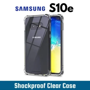 Samsung Galaxy S10E Back Cover - Shockproof Clear Case