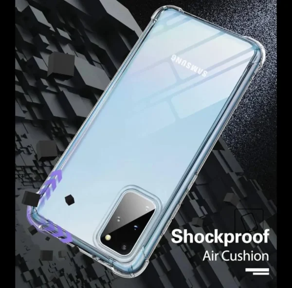 Samsung Galaxy S20 Plus Back Cover - Shockproof Clear Case - Soft Transparent BackCover For Girls Boys - Image 2