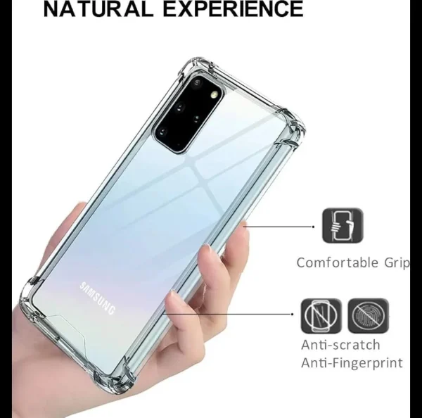 Samsung Galaxy S20 Plus Back Cover - Shockproof Clear Case - Soft Transparent BackCover For Girls Boys - Image 6
