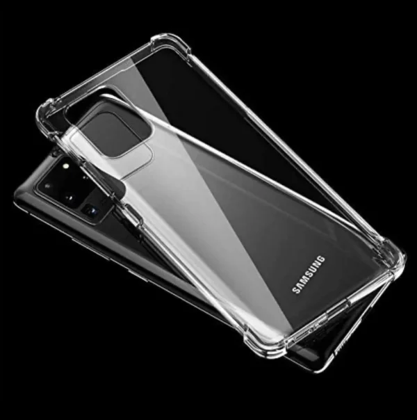 Samsung Galaxy S20 Ultra Back Cover - Shockproof Clear Case - Soft Transparent BackCover For Girls Boys - Image 3