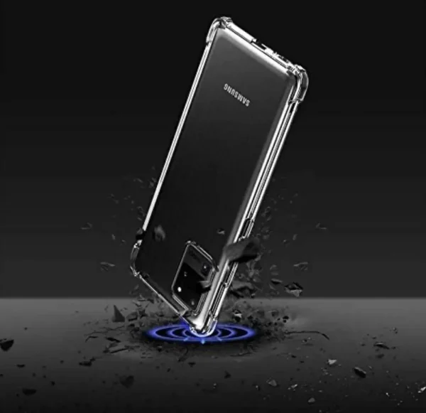 Samsung Galaxy S20 Ultra Back Cover - Shockproof Clear Case - Soft Transparent BackCover For Girls Boys - Image 2