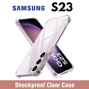 Samsung Galaxy S23 Back Cover - Shockproof Clear Case - Soft Transparent BackCover For Girls Boys