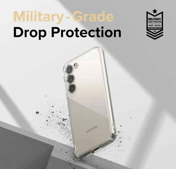 Samsung Galaxy S23 FE 5G Back Cover - Shockproof Clear Case - Soft Transparent BackCover For Girls Boys - Image 6