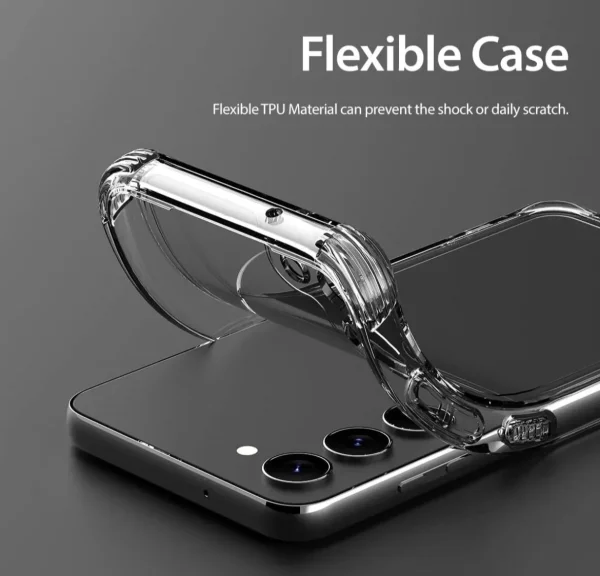 Samsung Galaxy S23 FE 5G Back Cover - Shockproof Clear Case - Soft Transparent BackCover For Girls Boys - Image 4