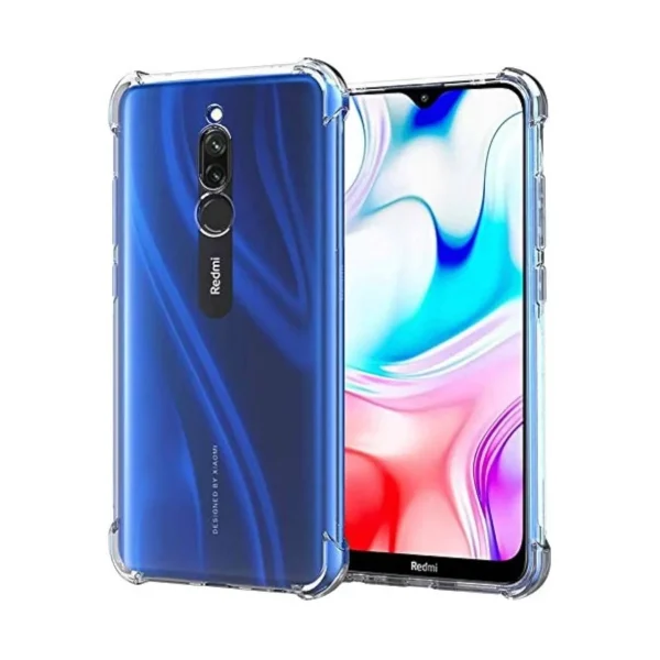 Xiaomi Redmi 8 Back Cover - Shockproof Clear Case - Soft Transparent BackCover For Girls Boys - Image 4