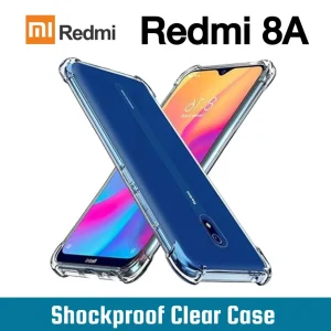 Xiaomi Redmi 8A Back Cover - Shockproof Clear Case - Soft Transparent BackCover For Girls Boys