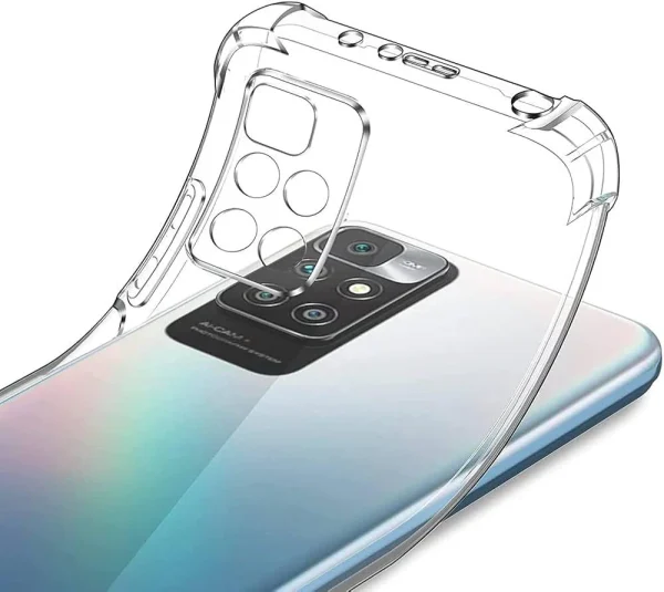 Xiaomi Redmi 10 Back Cover - Shockproof Clear Case - Soft Transparent BackCover For Girls Boys - Image 4