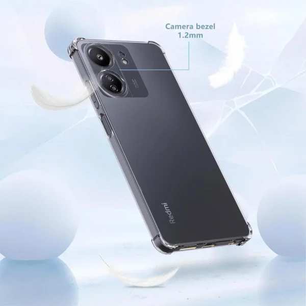 Xiaomi Redmi 13C 4G / C65 Back Cover - Shockproof Clear Case - Soft Transparent BackCover For Girls Boys - Image 6