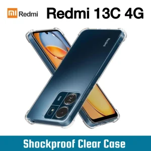 Xiaomi Redmi 13C 4G / C65 Back Cover - Shockproof Clear Case - Soft Transparent BackCover For Girls Boys