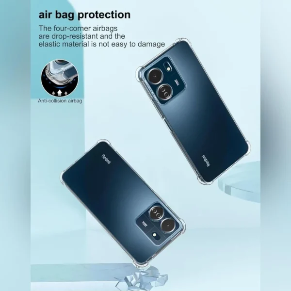 Xiaomi Redmi 13C 4G / C65 Back Cover - Shockproof Clear Case - Soft Transparent BackCover For Girls Boys - Image 9