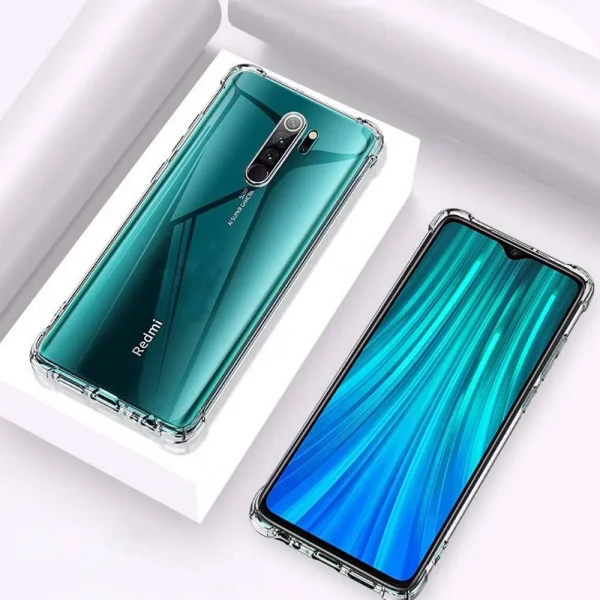 Xiaomi Redmi Note 8 Pro Back Cover - Shockproof Clear Case - Soft Transparent BackCover For Girls Boys - Image 8