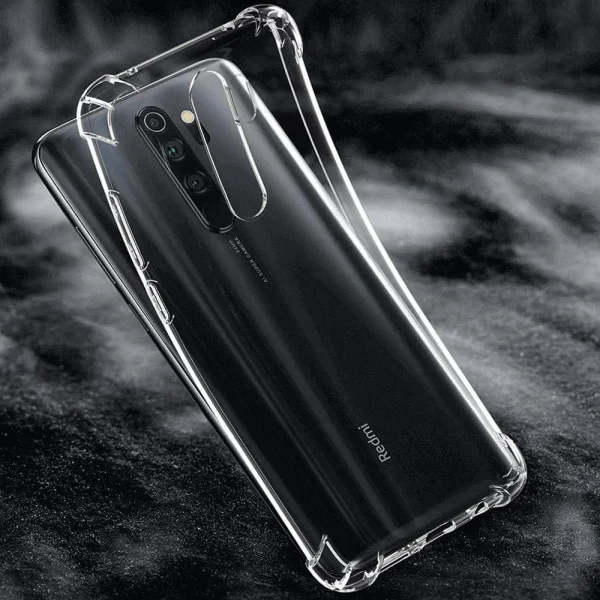 Xiaomi Redmi Note 8 Pro Back Cover - Shockproof Clear Case - Soft Transparent BackCover For Girls Boys - Image 6
