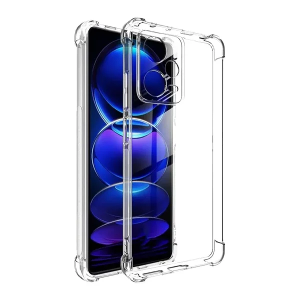 Xiaomi Redmi Note 12 Pro 5G Back Cover - Shockproof Clear Case - Soft Transparent BackCover For Girls Boys - Image 7