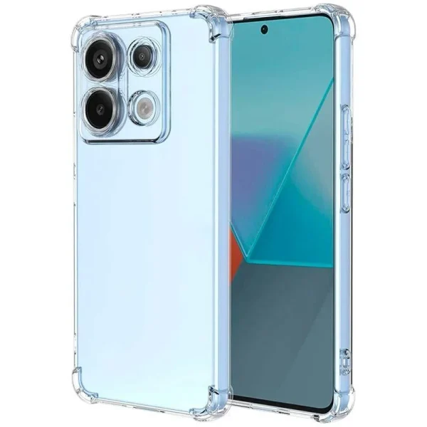 Xiaomi Redmi Note 13 4G Back Cover - Shockproof Clear Case - Soft Transparent BackCover For Girls Boys - Image 5
